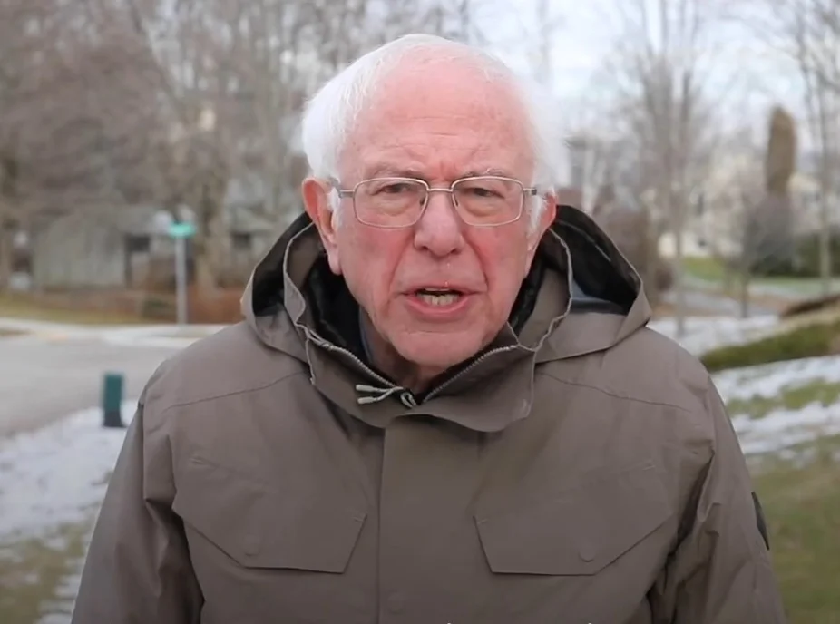 bernie sanders once again asking