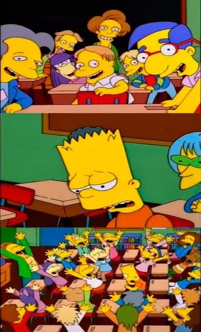di la frase bart say the line bart simpsons
